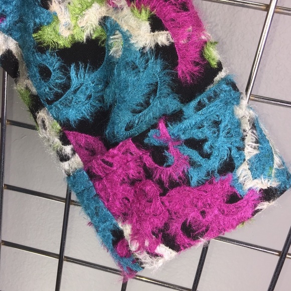 Bold Retro Style Shag Cropped Jacket  A77 - Picture 4 of 8